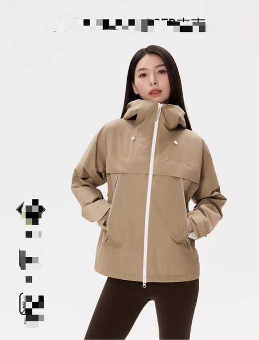 318-3 两棵树 女士四色冲锋衣 外套 再不秒肯定就没了 商品图11