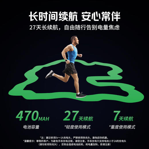 联想（Lenovo）双频GPS运动智能手表G111 商品图9