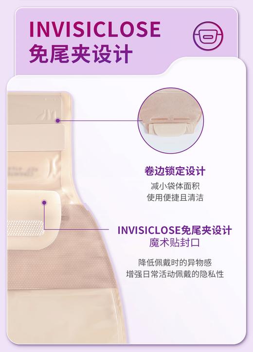 康维德二件式造口袋大便袋肛门造瘘袋416418 416421 416424 商品图8