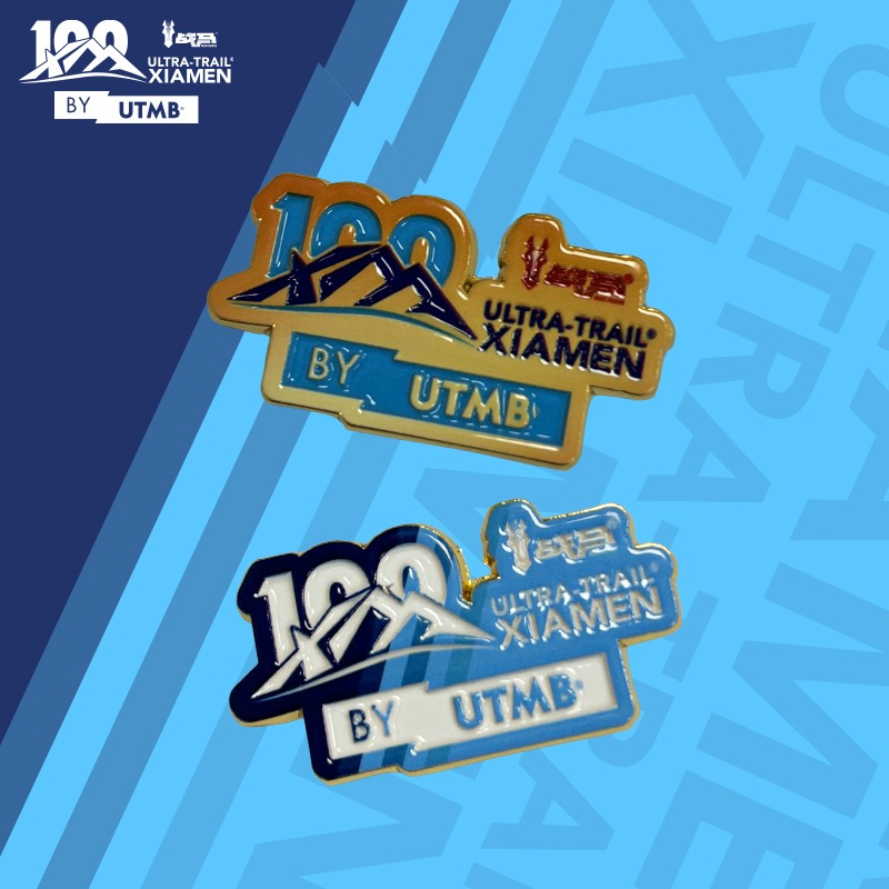 2026战马厦门（同安）越野赛 by UTMB®限定版冰箱贴徽章马拉松跑步完赛纪念周边收藏