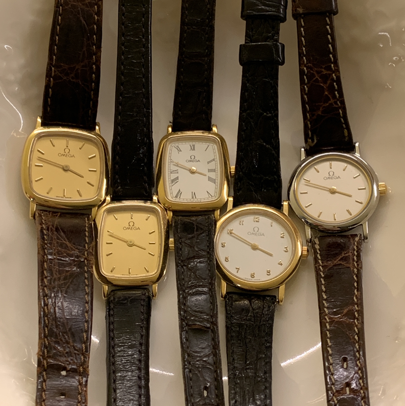 瑞士OMEGA中古石英表 原带原扣 多款入
