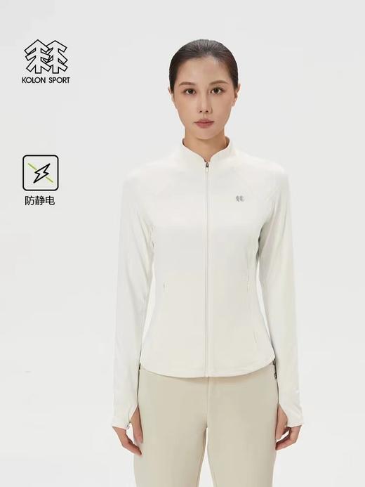 F031886高弹面料贴肤不紧绷透气排汗女士户外修身防晒外套 商品图12