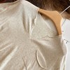 佐姿莎 亚麻针织高级感V领慵懒上衣 V领设计修饰脖颈线条 宽松廓形 遮肉显瘦不挑人 异色纱结纹理 细腻层次感 商品缩略图12