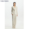 商场同款PURE TOUCH 26春夏新款水银纱西装外套微收腰珠光西服女 商品缩略图3