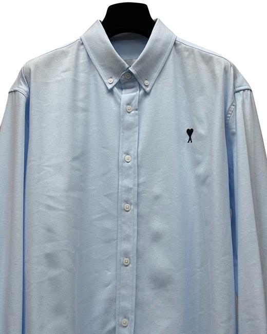 男款logo刺绣长袖衬衫la 商品图2