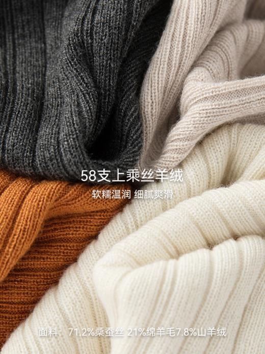 夏日老钱真丝羊绒短袖毛衫 FCG1WST047 商品图5