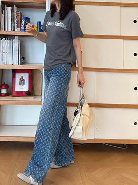 驴家 新品爆款立体字母T恤