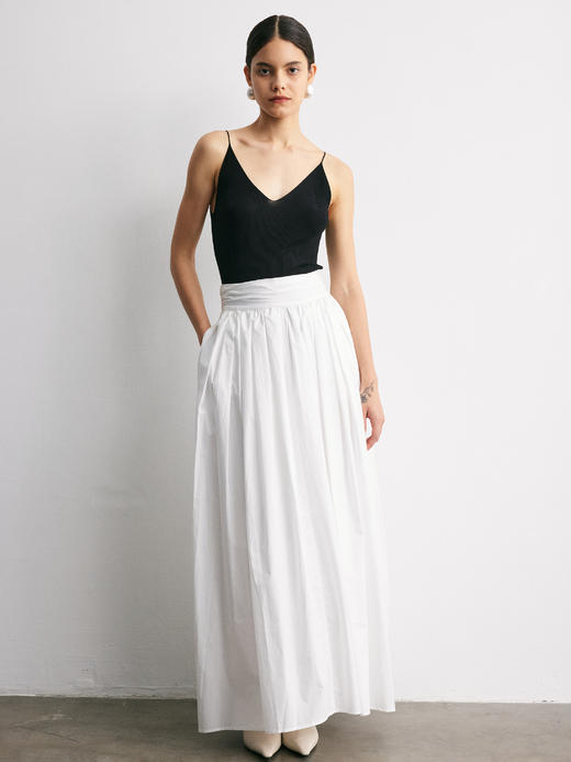 YANYI CHANG｜91910910 无缝正反两穿V领吊带上衣 [ 黛墨黑 ] 商品图4