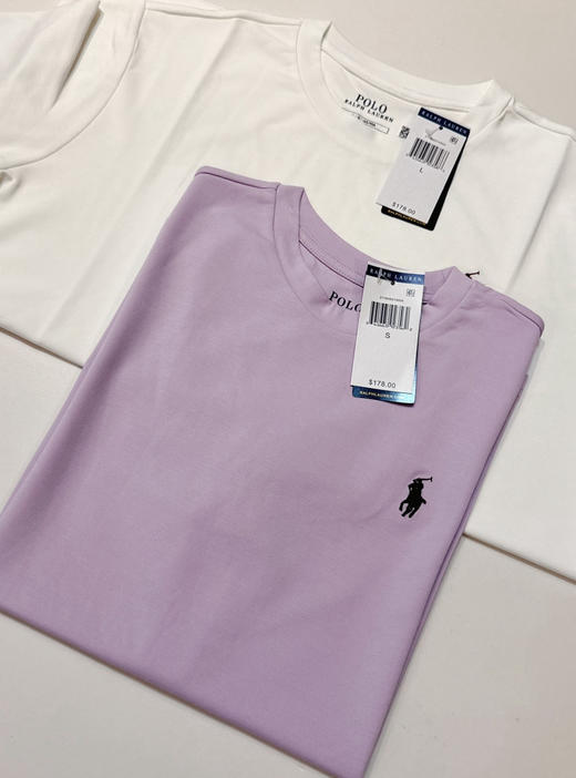 318-4  跑量特价 小马 男女同款 天丝棉 纯色圆领短袖 亲肤舒爽有弹力 商品图13