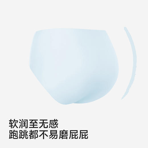 英氏成人桑蚕丝抗菌底裆女士柔软舒适内裤透气亲肤女三角裤不夹臀 商品图2