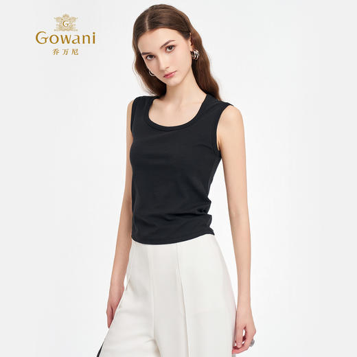 【多色可选】乔万尼夏季新品显瘦舒适背心EZ2H140 商品图1