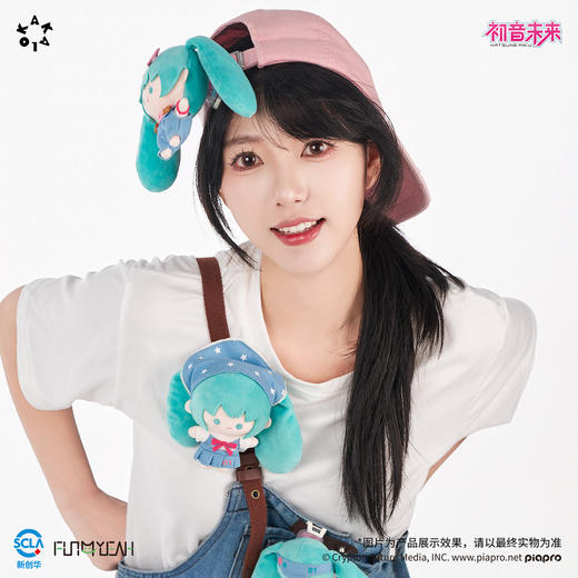 FUN4YEAH KAKALOK初音未来牛仔部落咔咔扣毛绒盲盒 商品图1