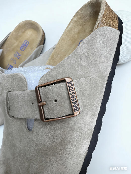 勃肯鞋。 浅棕。  浅灰。  深棕油蜡皮。 深咖/深棕麂皮。自己备注号码颜色 商品图6