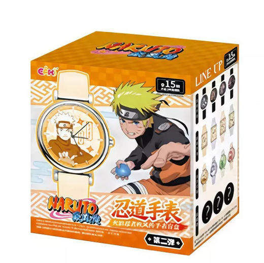 火影忍者疾风传-忍道手表-第二弹（12个/盒） 商品图0