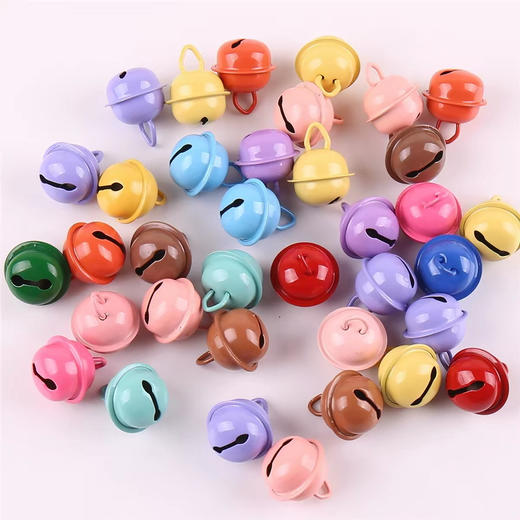 小布伶0072-DIY烤漆糖果色铃铛 商品图1