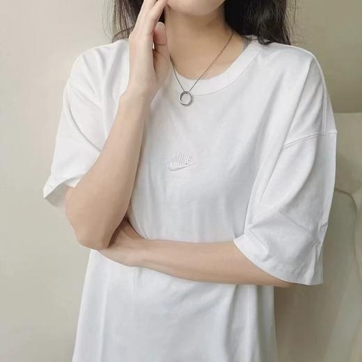 外贸工厂订单余！ 经典款 刺绣logo短袖T恤情侣款！ 商品图2