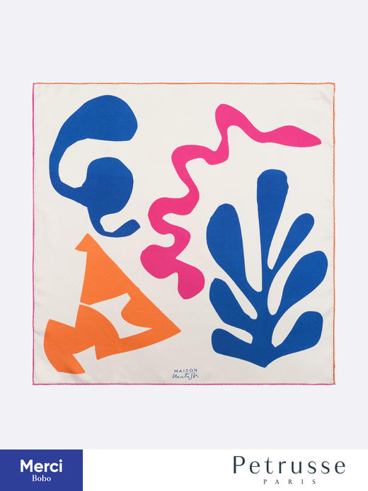 Petrusse贝图丝 Matisse 马蒂斯·冬之诗 艺术家合作款 真丝方巾 商品图0