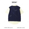 SDSA男装2026新款高贵轻奢韩版撞色假两件针织短袖T恤百搭宽松 商品缩略图4
