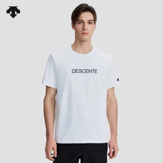 点此购买 迪桑特夏季男士简约百搭冰瓷棉凉感短袖T恤 yh 342589 商品图6