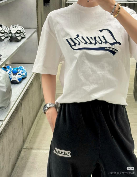 BB家巴黎家26ss春秋款松紧腰抽绳哈伦裤卫裤 商品图11