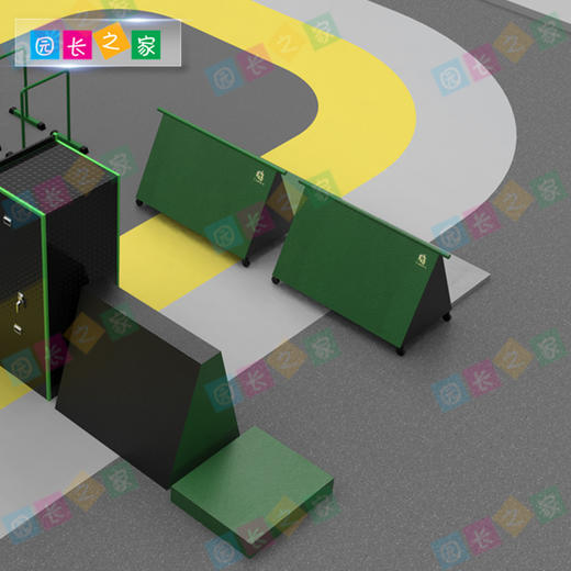 体能跑酷跑酷挡板 商品图1