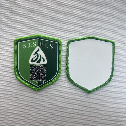 定制龙岗区第二外国语学校集团可园学校校徽姓名贴胸章缝制包邮51 商品图5