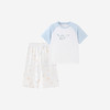 英氏儿童家居服套装夏季新款男童短袖短裤两件套透气短袖居家服 商品缩略图4
