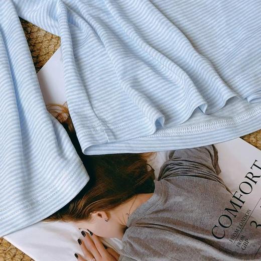 F031883夏日氧气薄荷蓝~ 新款法式莱赛尔天丝面膜t长袖上衣 商品图4