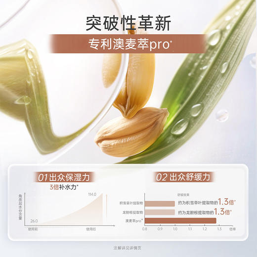 袋鼠妈妈小麦水润倍护礼盒8件套（洁面乳100g+柔肤水150ml+保湿乳120g+精华露30ml+水润倍护保湿霜28g+水润倍护眼霜5g*3） 商品图1