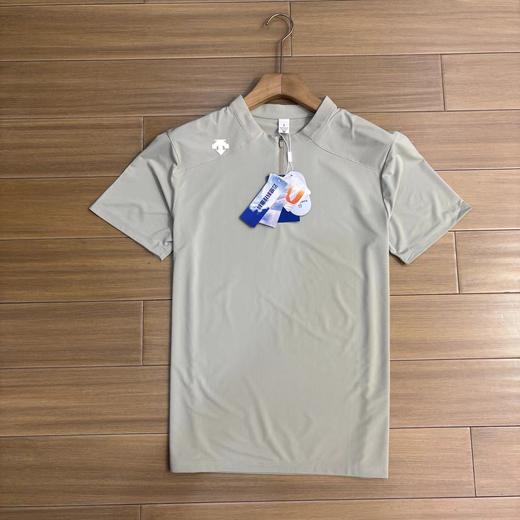 F031830简洁大方穿脱方便纯色吸湿排汗透气休闲套头短袖Polo衫 商品图5