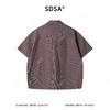 9003SDSA男装2026新款高贵轻奢时尚简约格子翻领短袖衬衫T恤百搭宽松 商品缩略图4