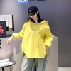 NC口袋绣字母长袖大版衬衫51225（黄）春季161011860321 商品缩略图1