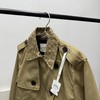 F031849春季新款短款老花卡其色短款巴恩风外套风衣 商品缩略图2