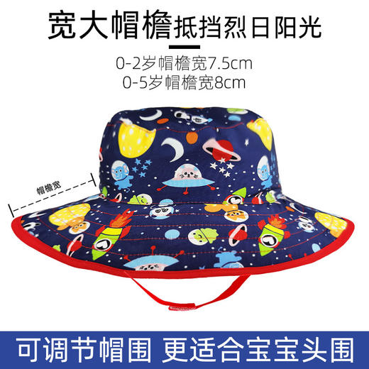 【限量秒杀】澳大利亚BANZ儿童太阳帽遮阳帽渔夫帽 商品图5