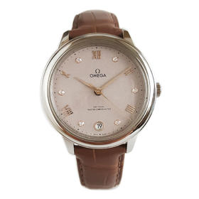【95新】OMEGA 欧米茄434.13.34.20.52.002天文台认证同轴自动机械机芯日期显示34MM（女款）碟飞系列精钢090326AK04