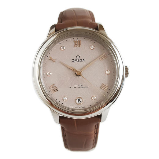 【95新】OMEGA 欧米茄434.13.34.20.52.002天文台认证同轴自动机械机芯日期显示34MM（女款）碟飞系列精钢090326AK04 商品图0