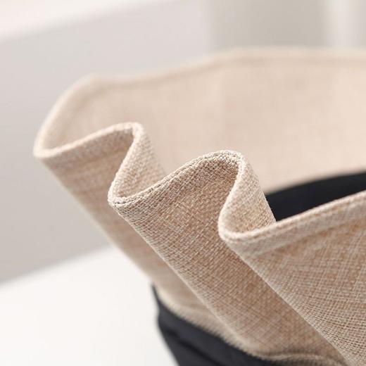 CA4LA同款！【可折叠亚麻防晒草帽】还不变形，超方便，上班出游都可以随时带在身上！  ✅UPF50+，隔绝99.7%紫外线  ✅蝴蝶结超显温柔，百搭出片，出游必备 商品图7