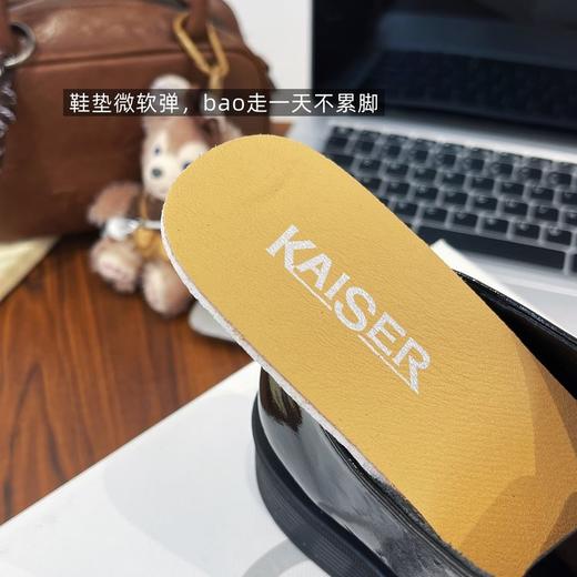 【新款英伦风乐福鞋】内里透气，四季都可穿！低跟舒适行走一天不累脚！随手搭配针织裙、西装外套、牛仔裤都好看！【KH-J】 商品图4