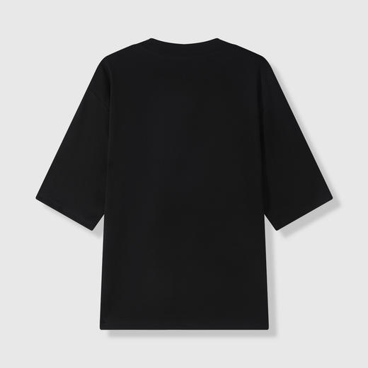 GXG男装26夏季简约刺绣字母圆领针织短袖时尚潮流日常百搭男式T恤K&C 商品图8