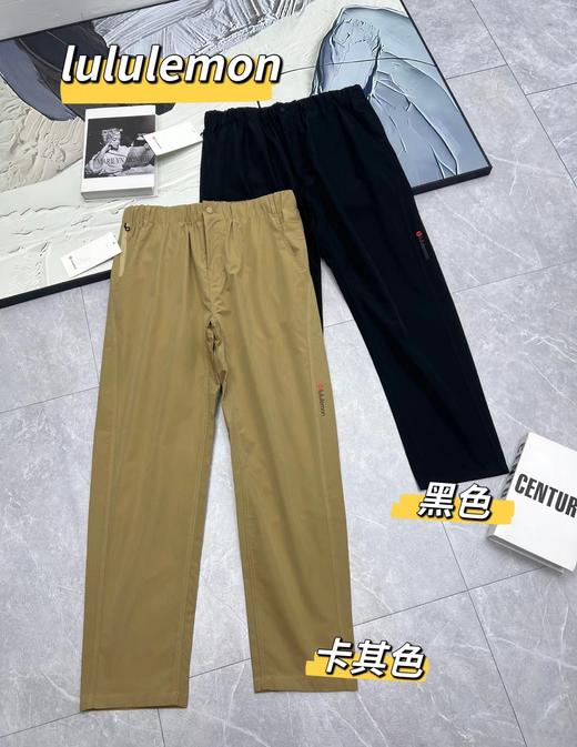 F031872透气排汗不闷汗直筒微阔剪裁轻量机能休闲长裤 商品图0