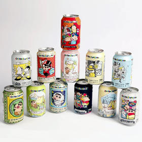 蜡笔小新芭乐果汁气泡饮料330ml