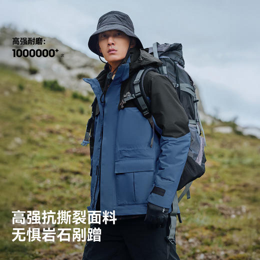 【山色】伯希和户外三合一冲锋衣男保暖摇粒绒内胆防暴雨登山服女 商品图2