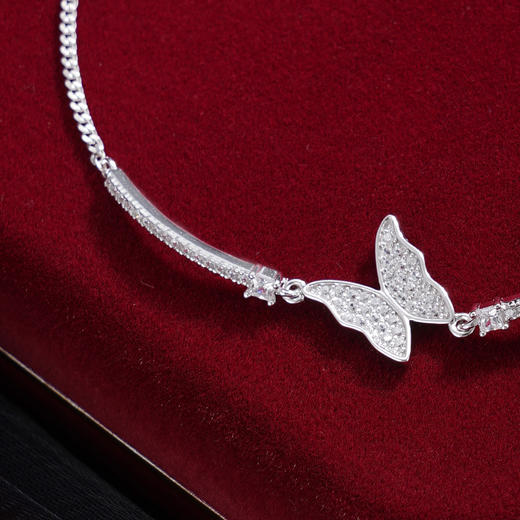 子佩集【相思引蝶】S925银手链【YS01268】时尚蝴蝶2509 商品图6