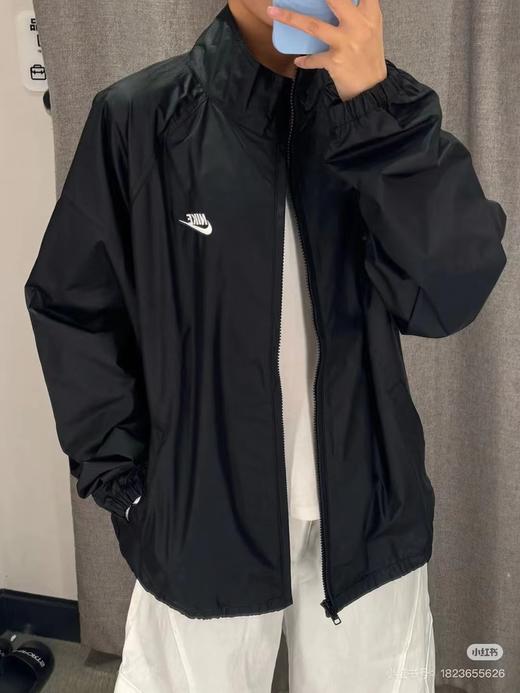 F031874男女同款舒适立领拉链透气休闲运动夹克外套 商品图10