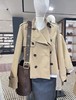 F031849春季新款短款老花卡其色短款巴恩风外套风衣 商品缩略图8