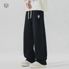 F031877新款四色串标相拼休闲运动版型男女同款情侣款宽松长裤 商品缩略图4