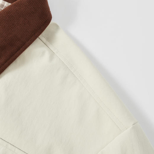 GXG男装【多口袋】26春季时尚潮流翻领撞色工装休闲男式夹克K&C 商品图7