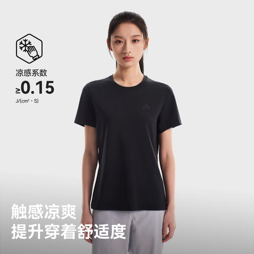 【P系列】伯希和户外短袖T恤女新款POLARTEC DELTA抑菌徒步上衣男 商品图3