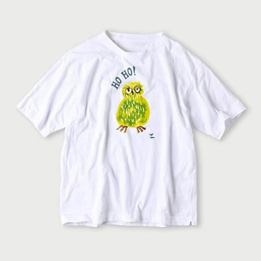 45猫头鹰 R竹节棉-春夏短袖T恤【包邮+三天无理由退换】 商品图11