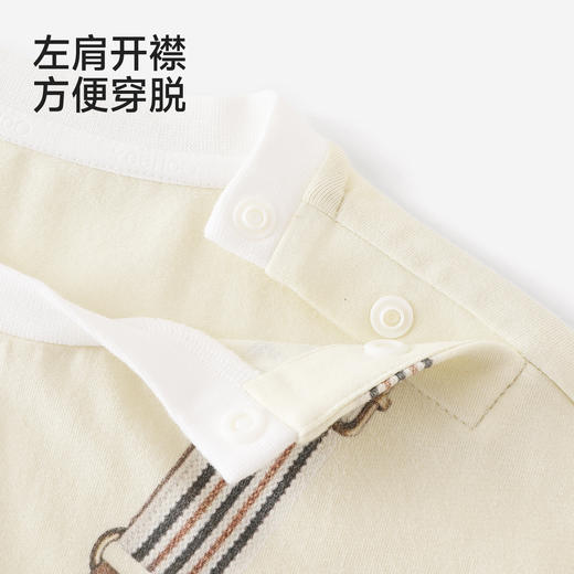 【联名款】英氏&Happy Horse宝宝夏季速干半袖连体衣男宝短袖哈衣 商品图4